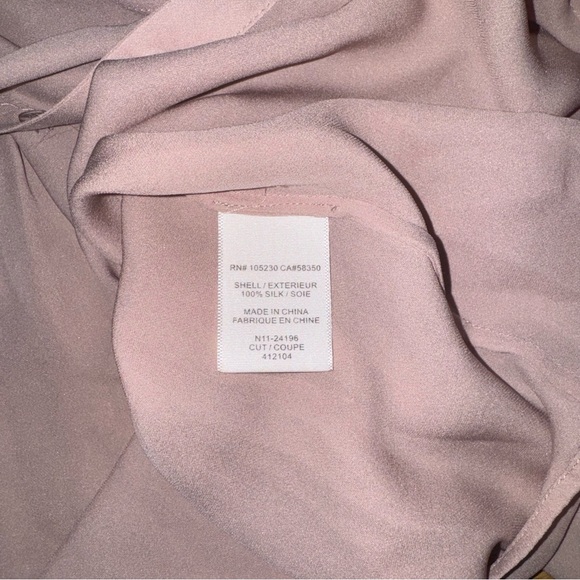 Joie silk blouse - extra small - pink - Picture 4 of 5